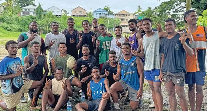 Village Boys youth team before their training session at YMCA ground on January 8, 2025. Photo: Sereana Salalo