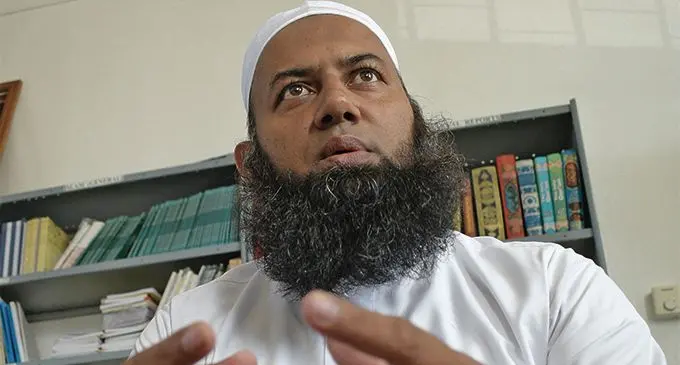 Fiji Muslim League religious adviser Mufti Mohammed Zaeem at the Samabula Mosque on March 19, 2019. Photo: Ronald Kumar