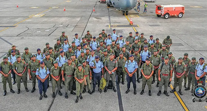 Fiji Police officers and Republic of Fiji Military Officers join their Pacific brothers and sisters in Solomon Islands to assist with the Solomon government general elections.