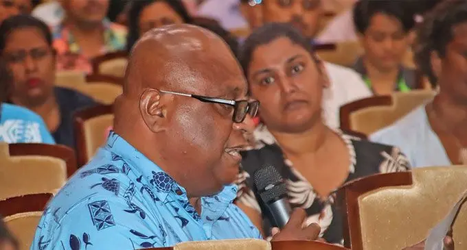 Lemeki Cagialau, Executive Director of the National Council for Persons with Disabilities on January 17, 2025. Photo: Sosiveta Korobiau