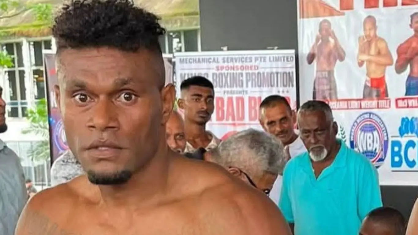 Fiji super middlewweight champion Isikeli Senidoko to defend the title in Suva on November 7, 2026.