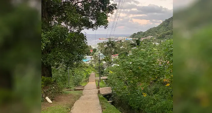 Panoramic view of Levuka from the 199 steps. PHOTO: KELERA TUISAWAU