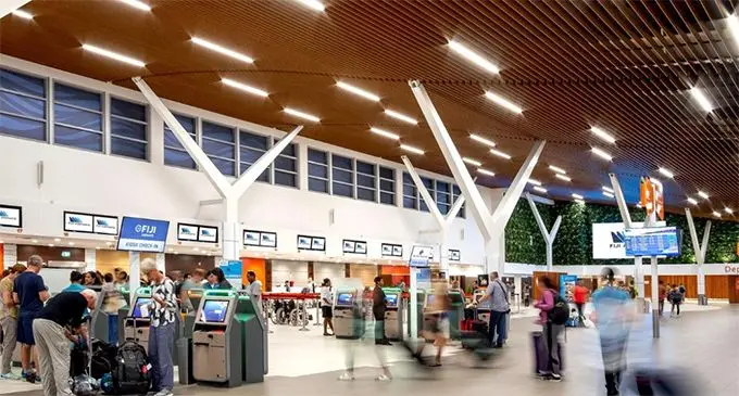 The refurbished Nadi International Airport.
