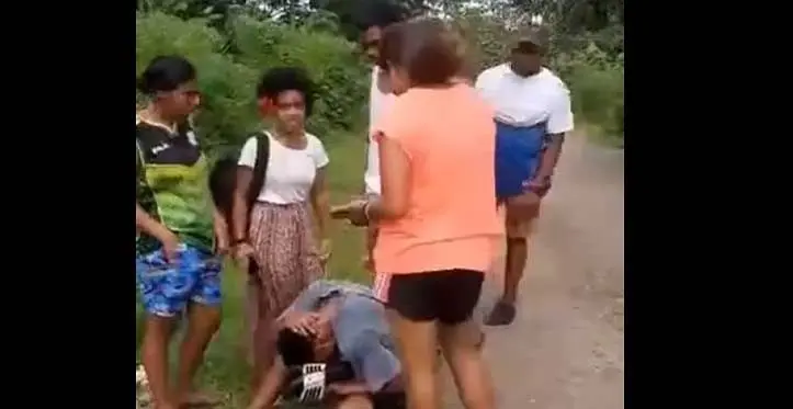 Screenshot of the viral video. Source: FB