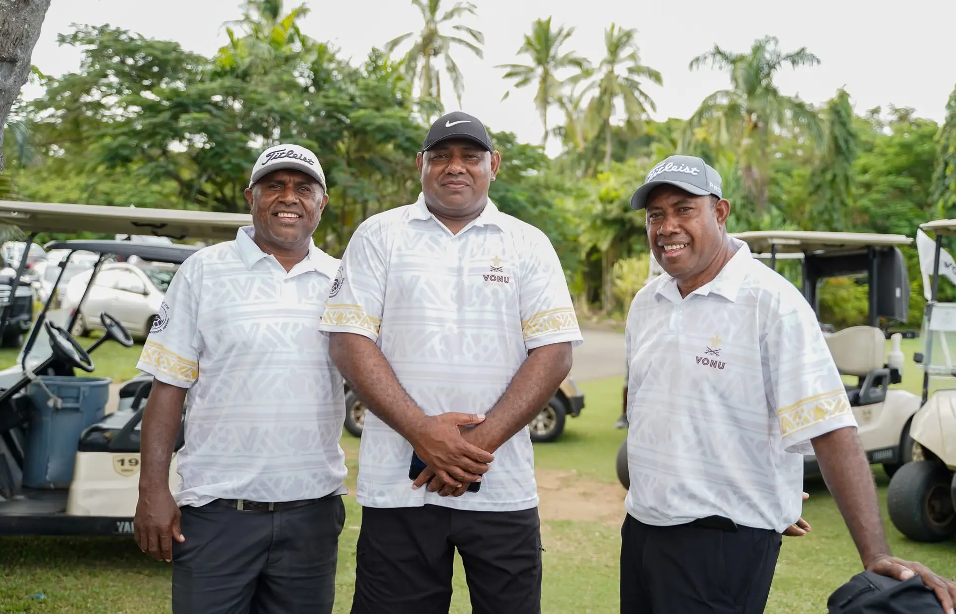 From left: Viliame Sorowale, Tomasi Tuivuna, Waisake Vati. 