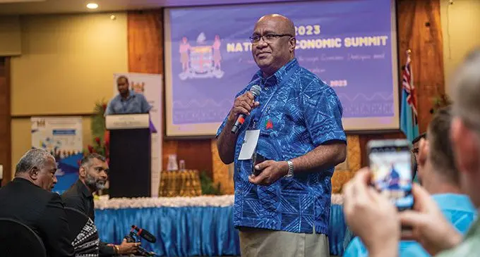 Deputy Prime Minister Manoa Kamikamica.  Photo: Leon Lord