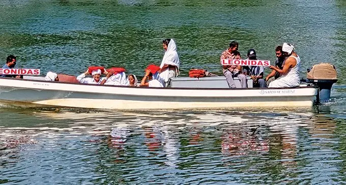 Members from the Labasa Multicultural Centre in collaboration with the Labasa Town Council organised a first-ever boat float procession at Labasa River to commemorate Girmit Day celebrations on May 15, 2022. Photo: Samprs Anand