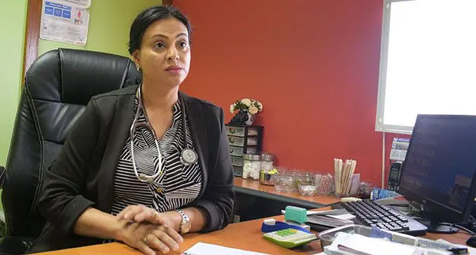 Dr Monita Sharma of Dr Sharma’s Medical Centre while talking to Fiji Sun on May 7, 2019. Photo: Ronald Kumar