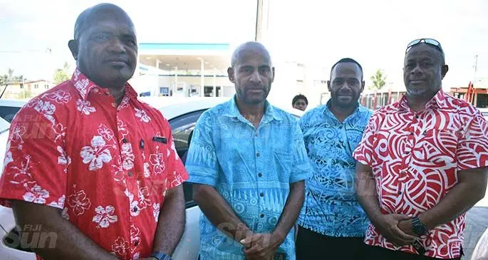 From left: Eliki Rawalui, Timoci Nacola, Wakenia Koitaci and Bose Ravoka at Votualevu in Nadi. Photo: Mereleki Nai