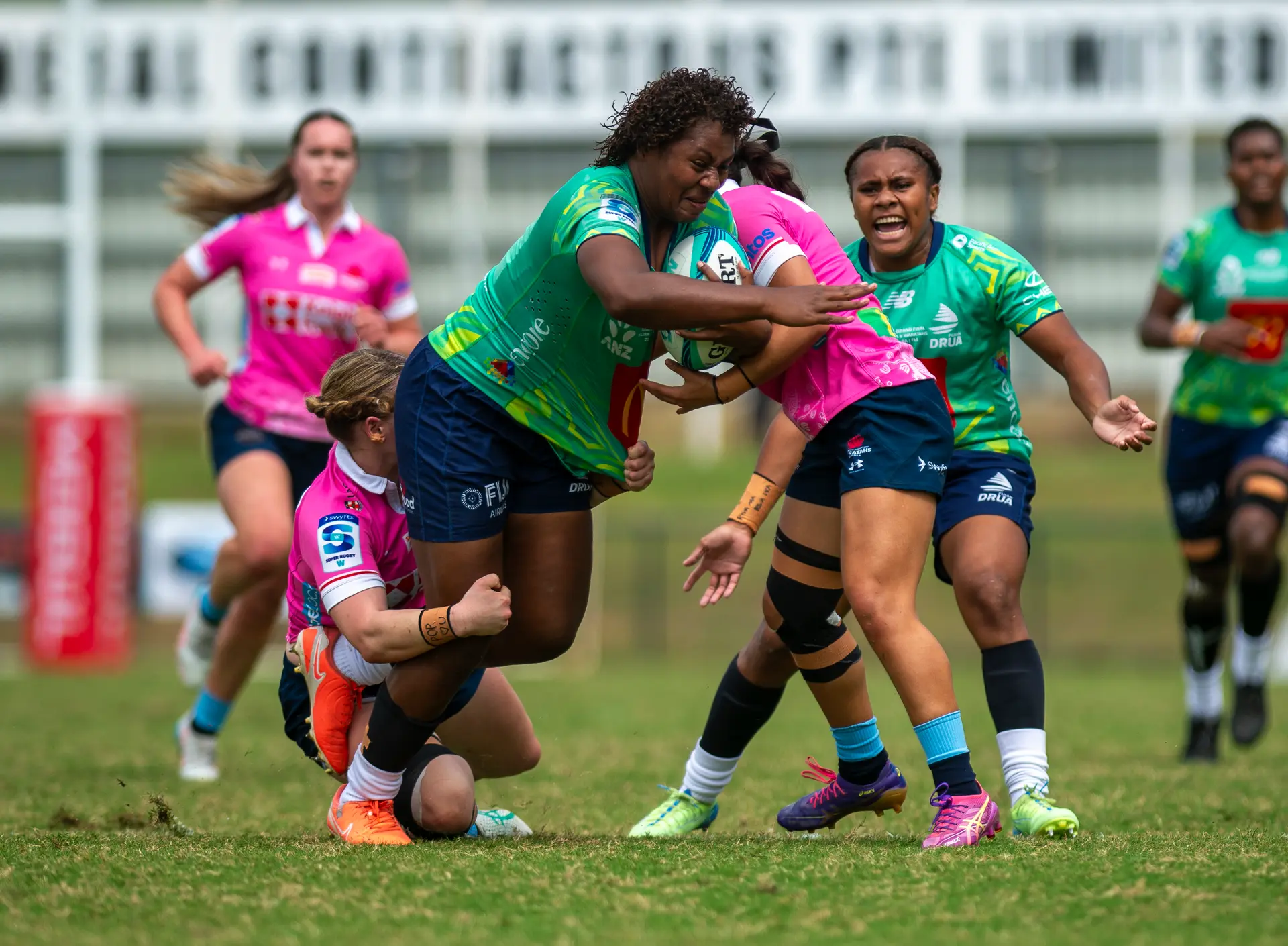 McDonald’s Fijian Drua women locks Mereoni Nakesa 