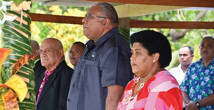 President Ratu Wiliame Katonivere and First Lady Filomena Dikumete during the Rotuma Day celebrations on May 13, 2023. Photo: DEPTFO News