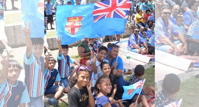 Many turned up in numbers to mark Fiji Day celebrations at Suva's Albert Park, on October 10, 2023. Photo: Ronald Kumar