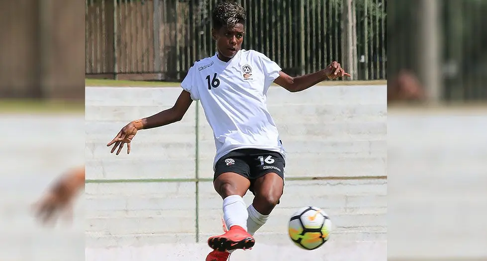 Labasa and Fiji women’s football captain Sofi Diyalowai.  
