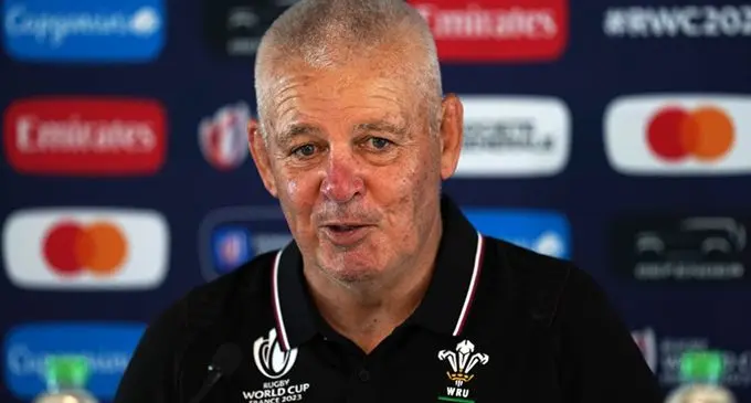 Wales head coach Warren Gatland 