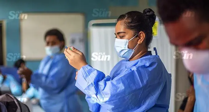 Nurses at work. Photo: Leon Lord.