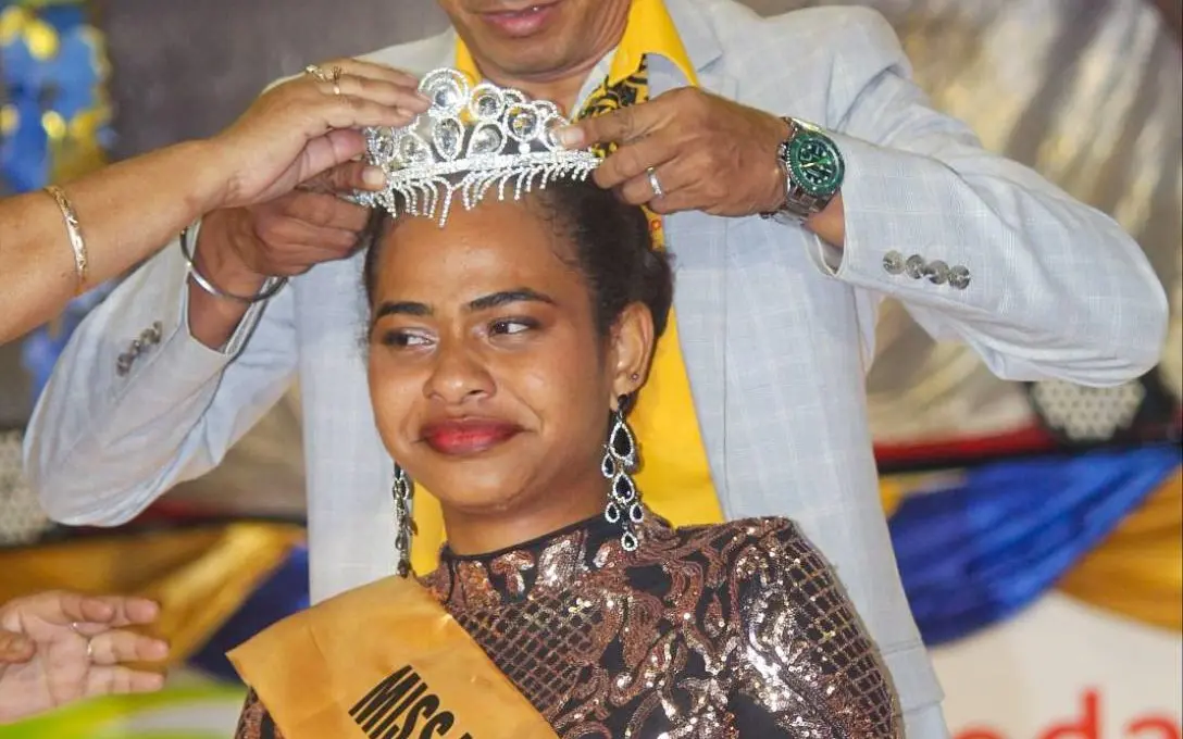 Newly crowned Vodafone Gold N Water Queen 2026 Unaisi Valaibulu