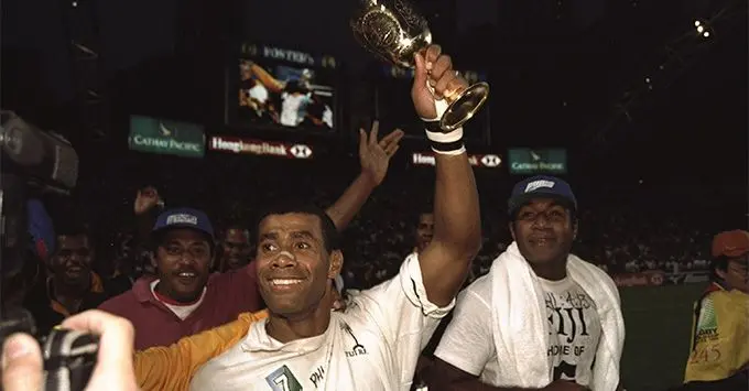 Waisele Serevi during their first win in 1997. 