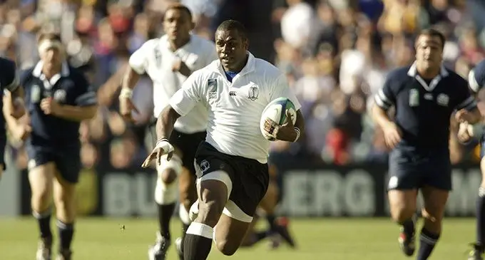 Former Flying Fijians stars Rupeni Caucau