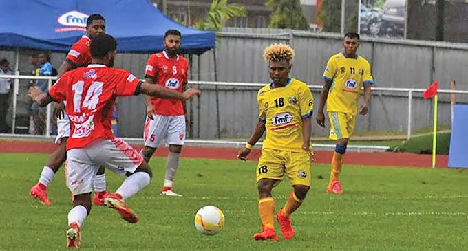 Action between Rewa and Nadroga during their FMF Inter-District Championship premier division pool match on October 15, 2024. Photos: Waisea Nasokia