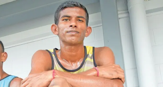 Tavua College athlete Yeshnil Karan. Photo: Ronald Kumar