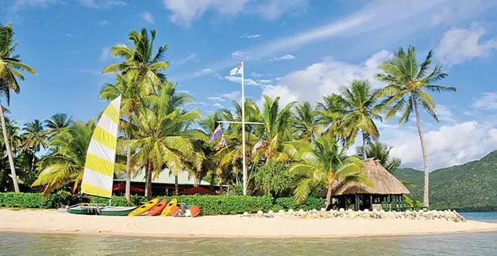 Nukubati Island, off the north coast of Vanua Levu.
