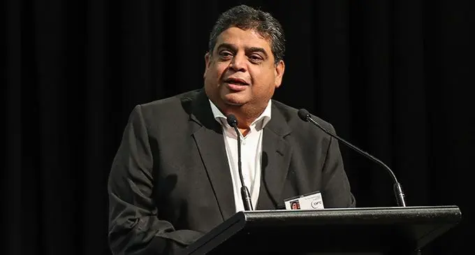 Fiji Football Association president Rajesh Patel. Photo: Fiji FA Media