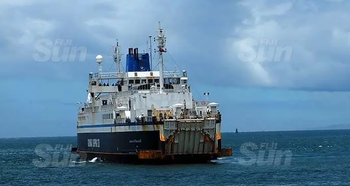 Goundar Shipping Limited’s Lomaiviti Princess III at the Suva Harbour. Photo: Ronald Kumar