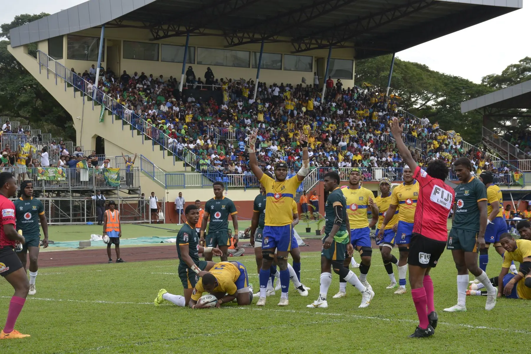 Suva Grammar School Under-18 players