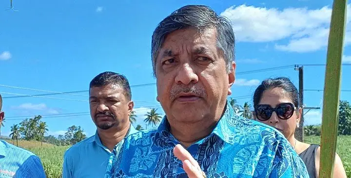 Minister for Multi-Ethnic Affairs Charan Jeath Singh in Labasa recently. Photo: Shratika Naidu