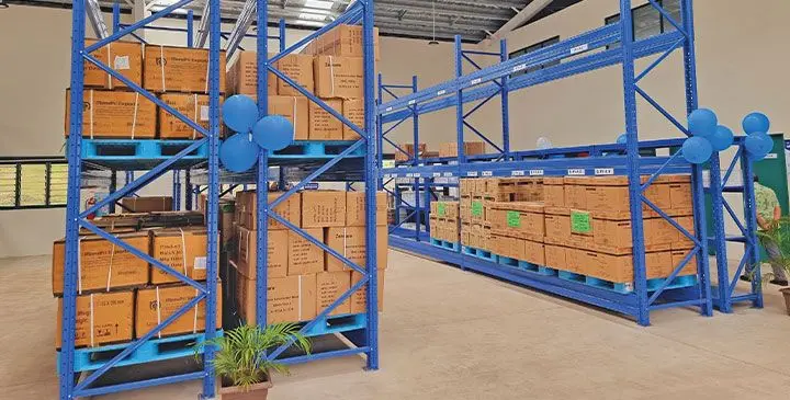 The Labasa Divisional Hospital newly commissioned warehouse Tolu, a pharmaceutical storage facility on March 21, 2025. Photo: Sampras Anand