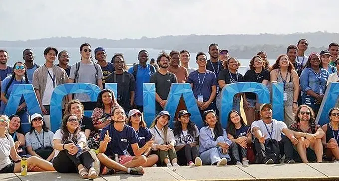 Youth participants of the ‘Our Ocean Youth Leadership Summit’ in Panama.