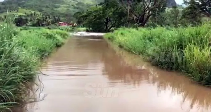Urata Crossing in Labasa flooded. Photo: Laisa Lui