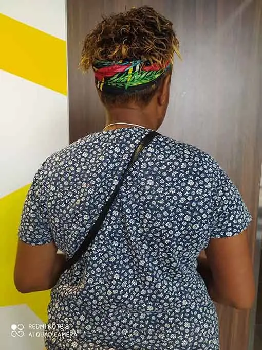 The former sex worker who is alleged to be involved in the murder of Salesh Chand. Photo: Ivamere Nataro