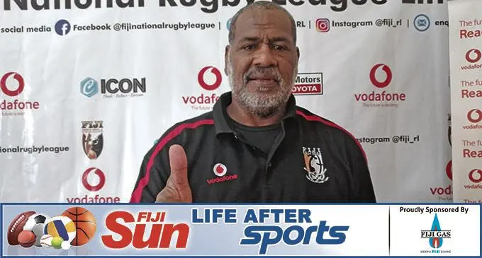 Josaia Rabele Dakuitoga after the offical announcement  of the Vodafone Fijian Bati head coach at Richards Road, Suva, on August 25,2020. Photo: Simione Haravanua 