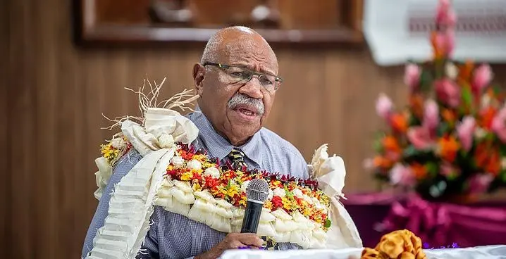 Prime Minister Sitiveni Rabuka. Photo: Leon Lord