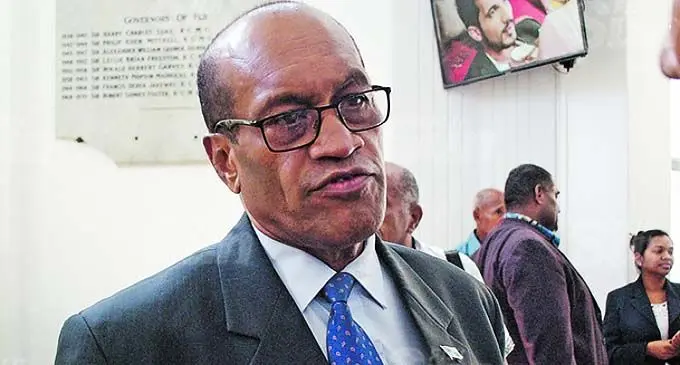 Jone Usamate - Minister for Infrastructure, Meteorological Services, Lands and Mineral Resources. Source: File