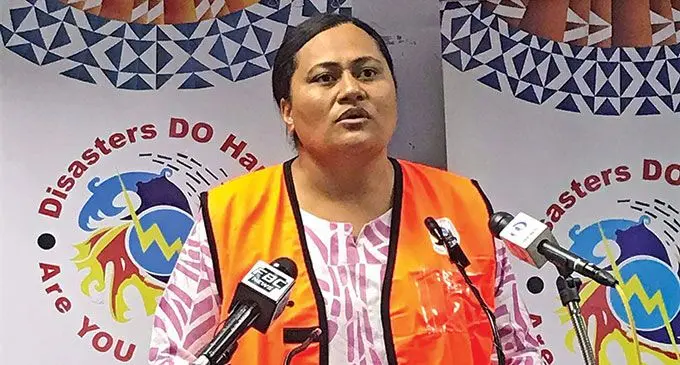 National Disaster Management Office director Vasiti Soko. File photo