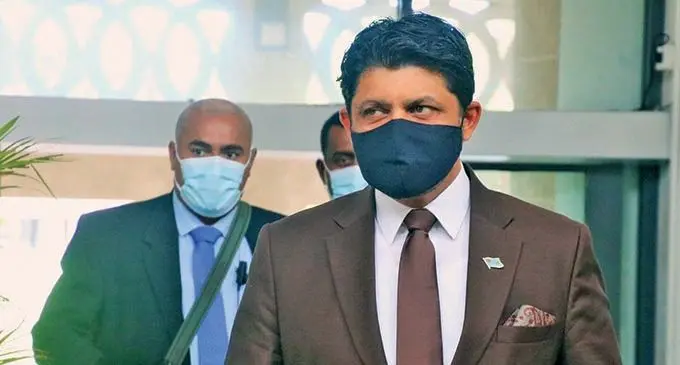 Acting Prime MInister and Attorney General Aiyaz Sayed-Khaiyum 