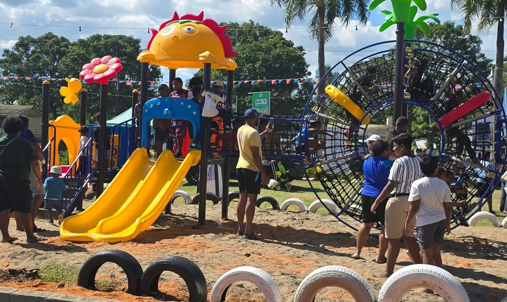 Ba opens upgraded children's park for families and community