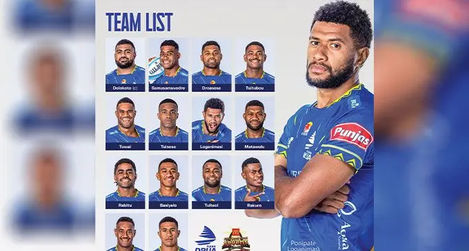 The Fijian Drua 7s team to the McDonalds Coral Coast 7s. Photo: Fijian Drua