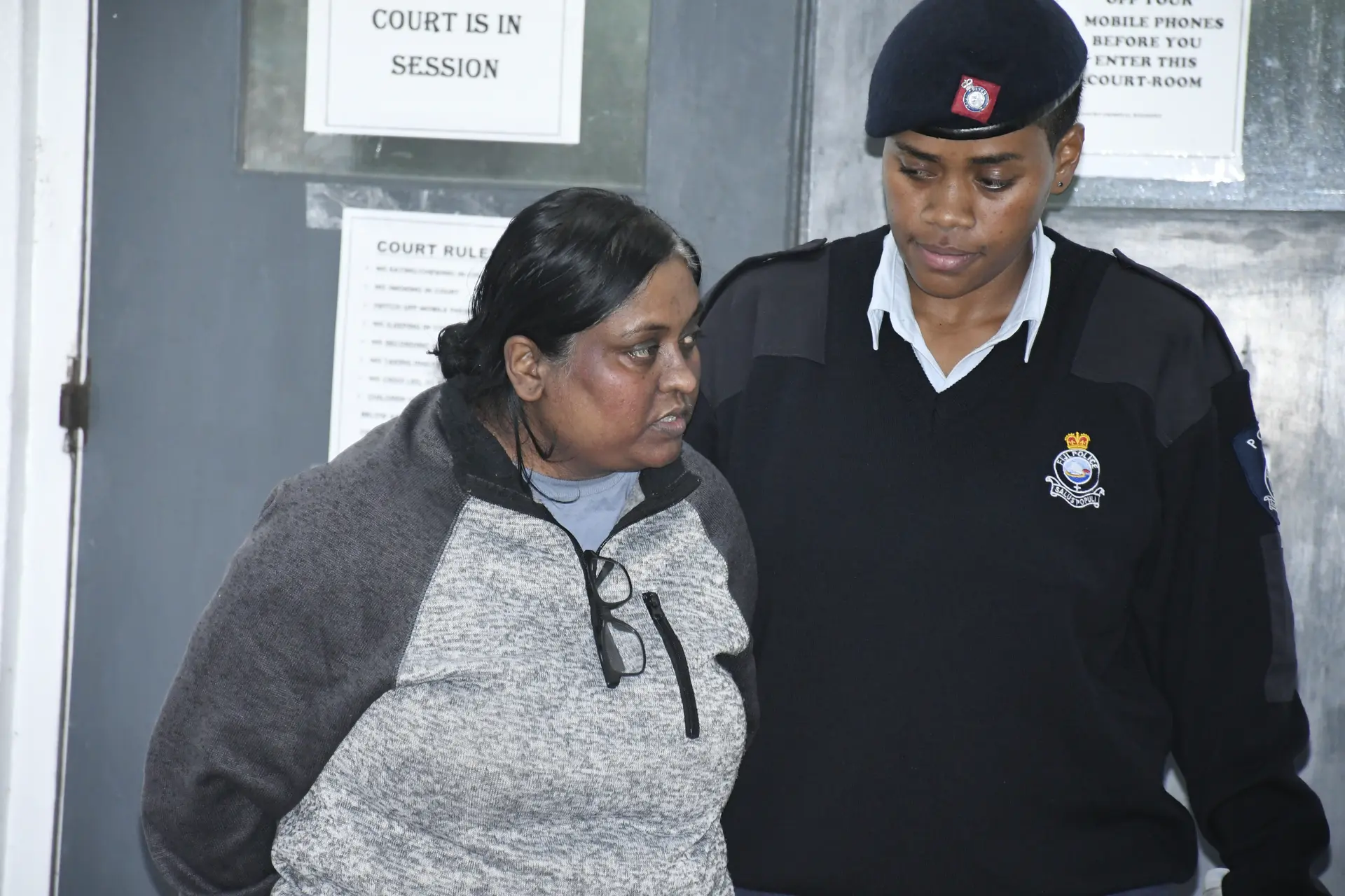 Accused Reena Devi Chand outside the High Court in Suva on July 31, 2026.