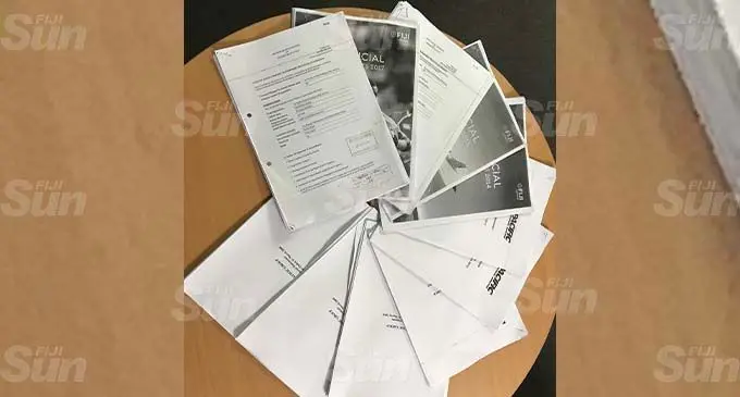 The Fiji Airways financials from 2008 to 2018 obtained by the Fiji Sun from the Registrar of Companies Office on September 3, 2020.