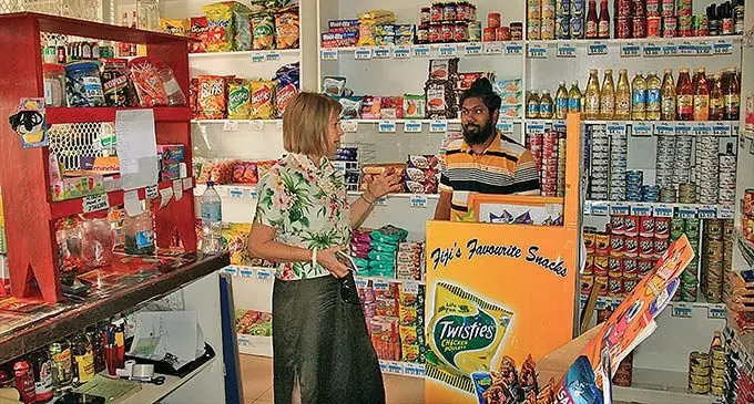 ABV’s Skilled Business Professional Kaylene Benson visits Prashneel at his convenience store for a coaching and mentoring session.