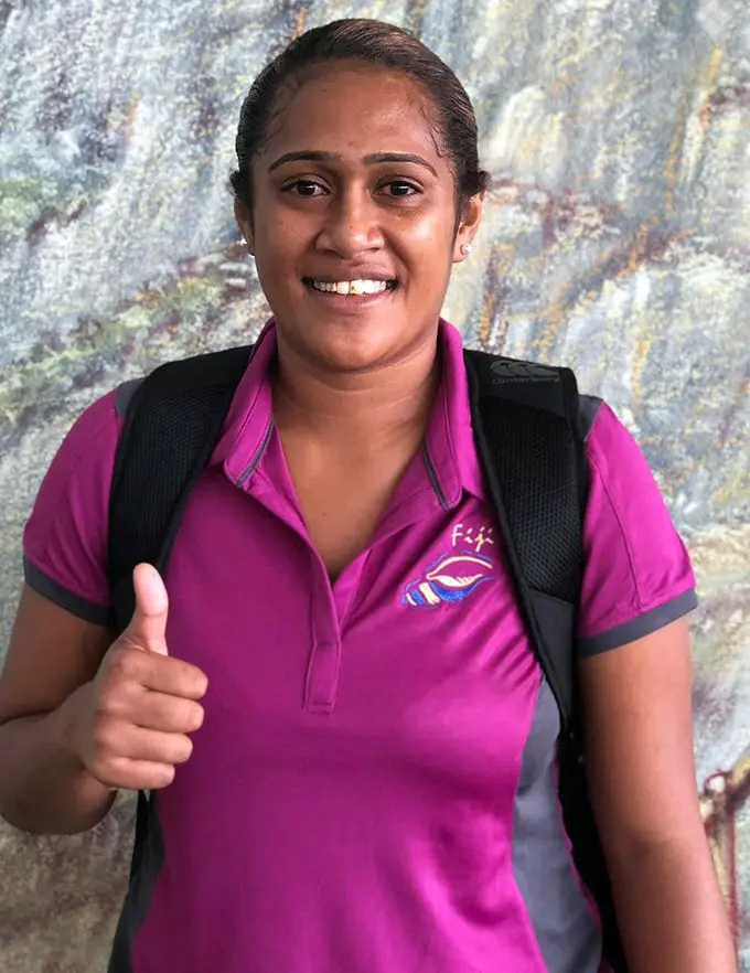 Fijian Pearls rep Mereani Tuwai. Photo: Seremaia Tuwai