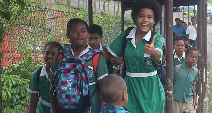 Students of Suva Muslim Primary School. Photo: Simione Haravanua
