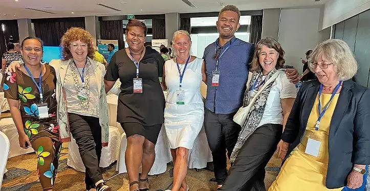 Pacific delegates during the regional conference at the Hilton Fiji beach Resort on Denarau.