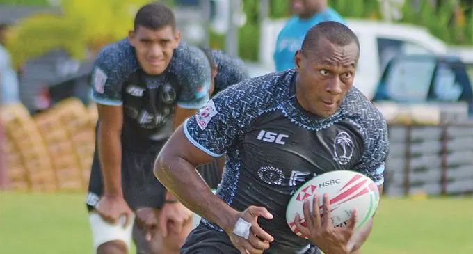 Fiji Airways Fijian Sevens forward Paula Dranisinukula during training at Albert Park, Suva on March 20, 2019. Photo: Ronald Kumar. 