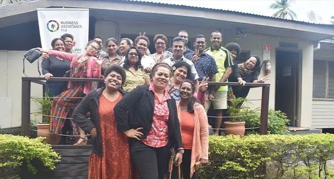 Participants of the Fiji Business Assistance Fiji BAF E-Commerce training at Nadi Mercure Hotel in Nadi.