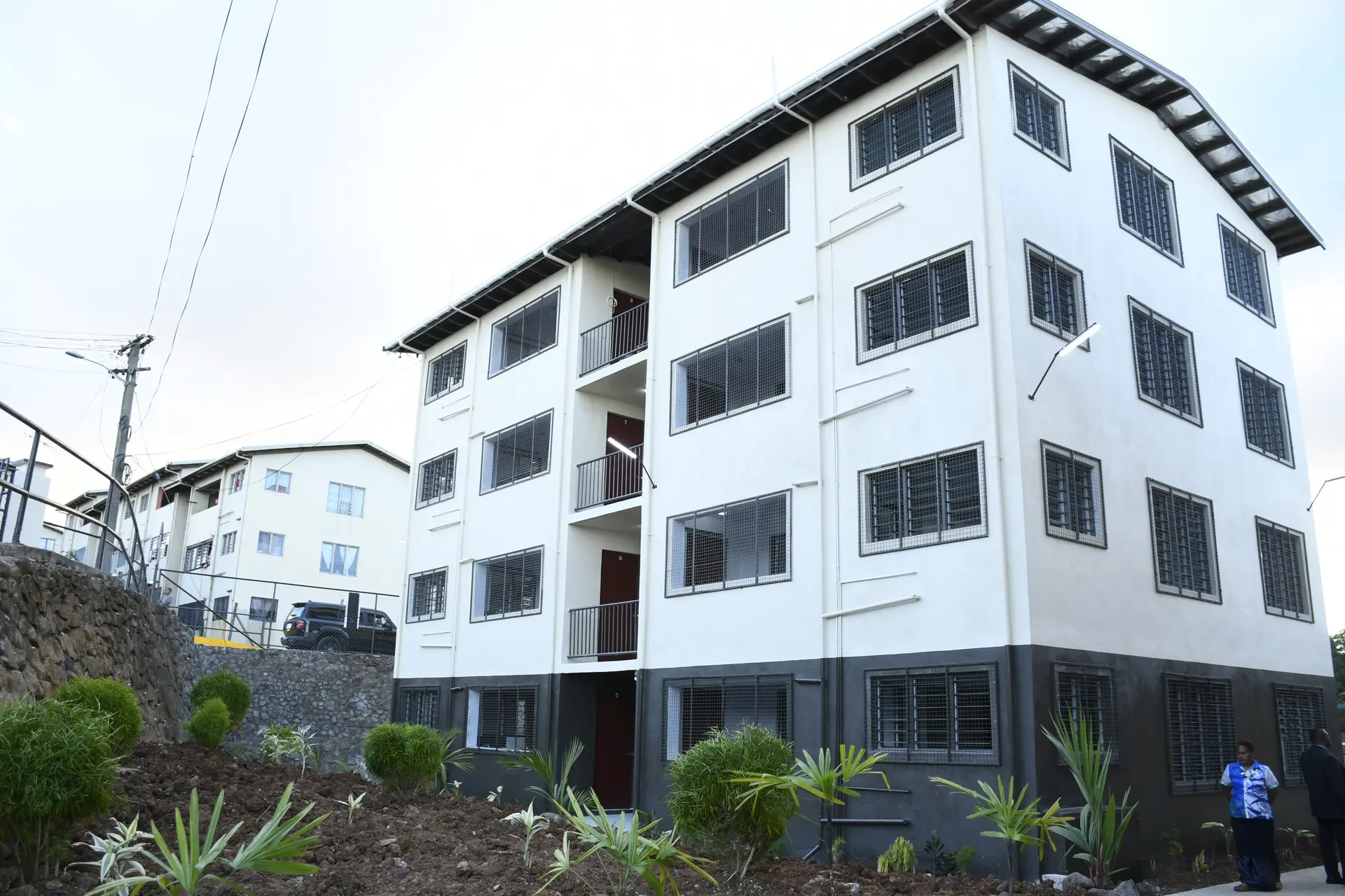 The newly opened 16flats at PRB Lagilagi housing flats by Prime Minister Sitiveni Rabuka on June 30, 2026.