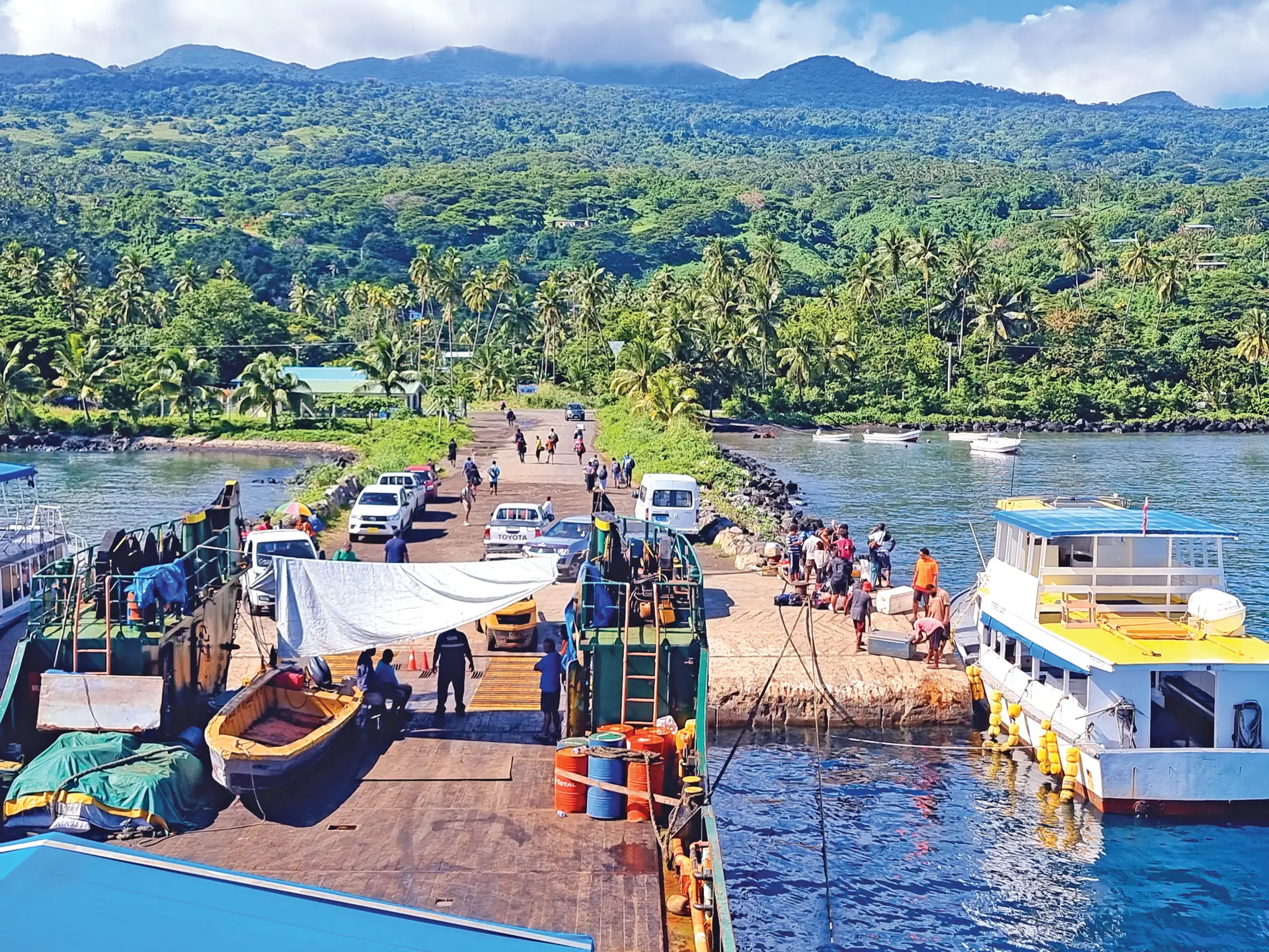 Yaqevo Jetty in Taveuni.